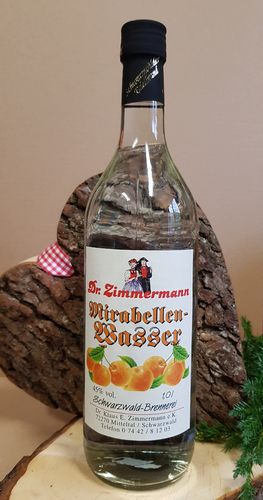 Mirabellenwasser 45% Vol., 1,0l