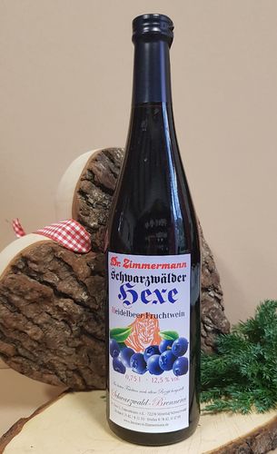 Heidelbeer-Fruchtwein 12,5%Vol. 0,75l